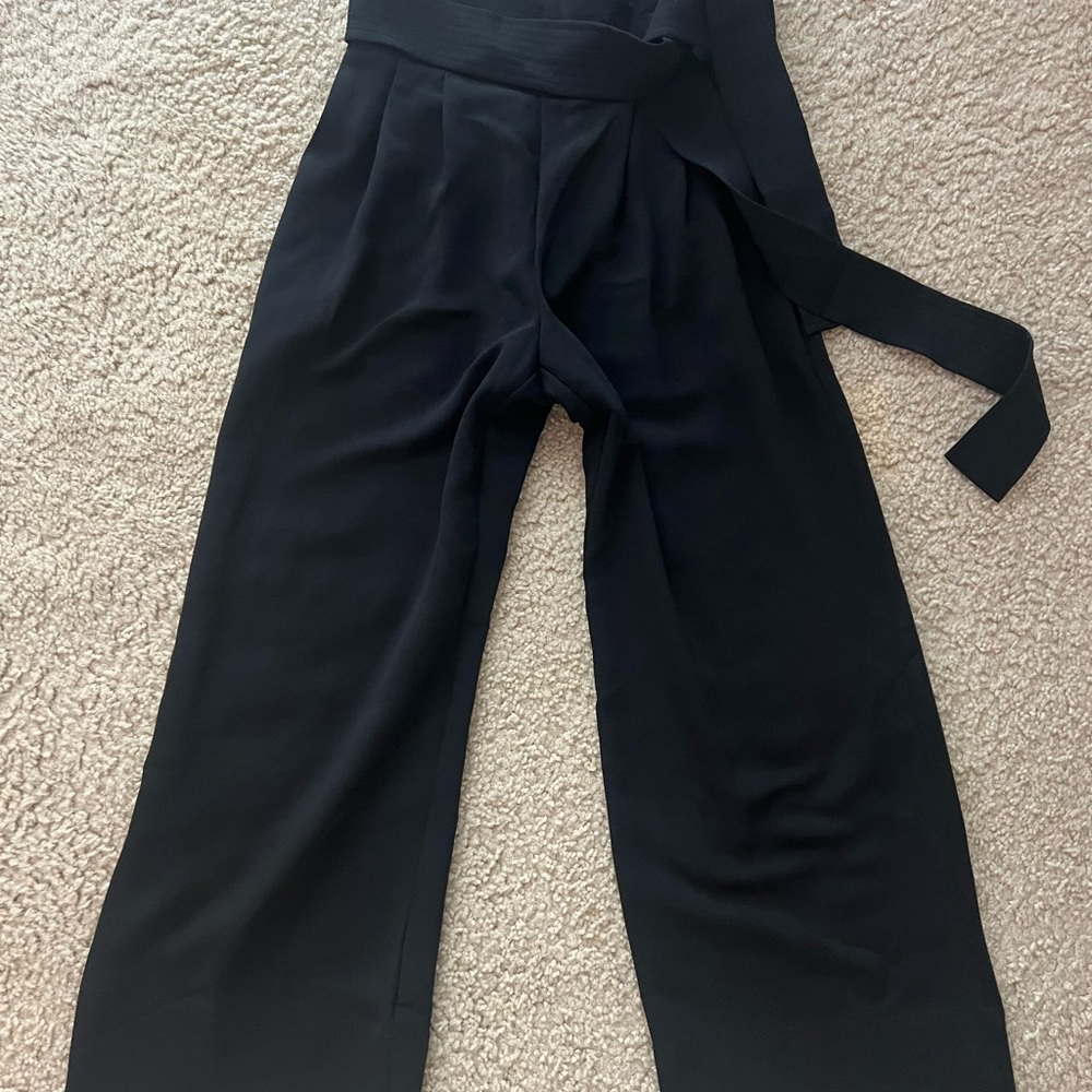 Madewell wide leg tie dress pants